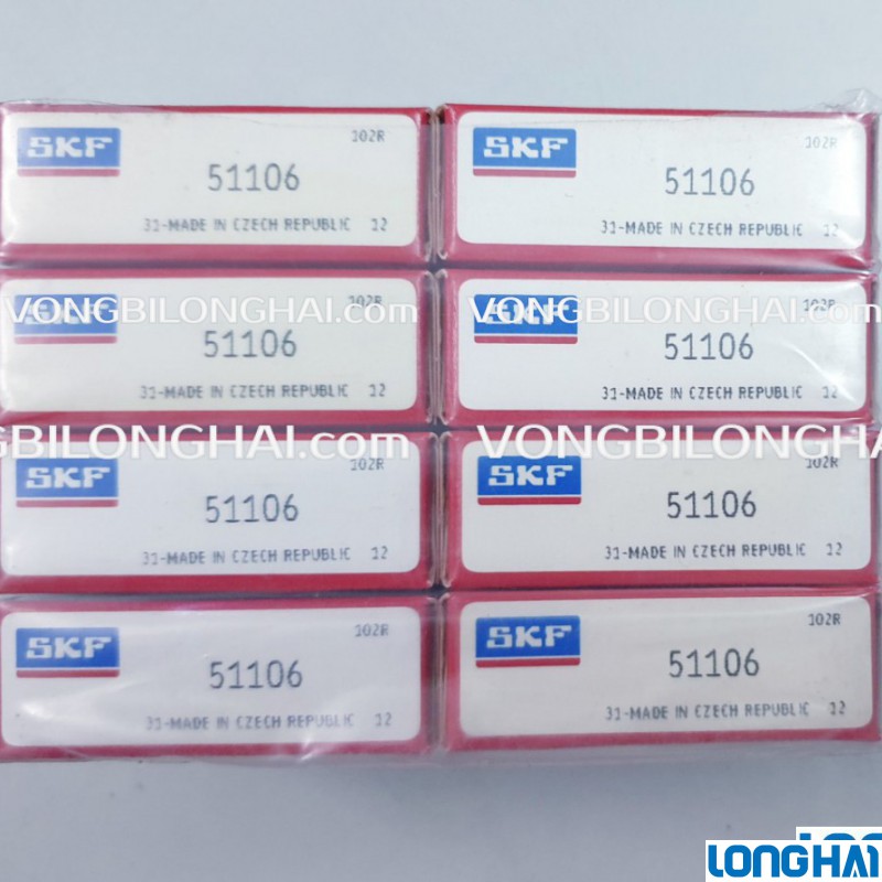 VÒNG BI TÌ CHẶN SKF 51106 CHÍNH HÃNG