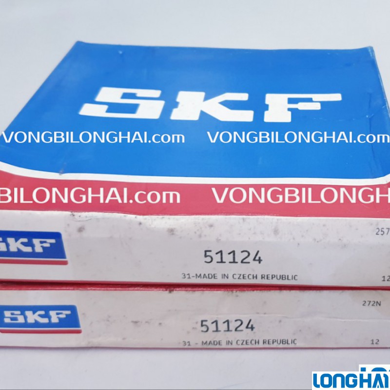 VÒNG BI TÌ CHẶN SKF 51124 CHÍNH HÃNG