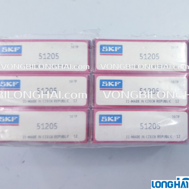 VÒNG BI TÌ CHẶN SKF 51205 CHÍNH HÃNG