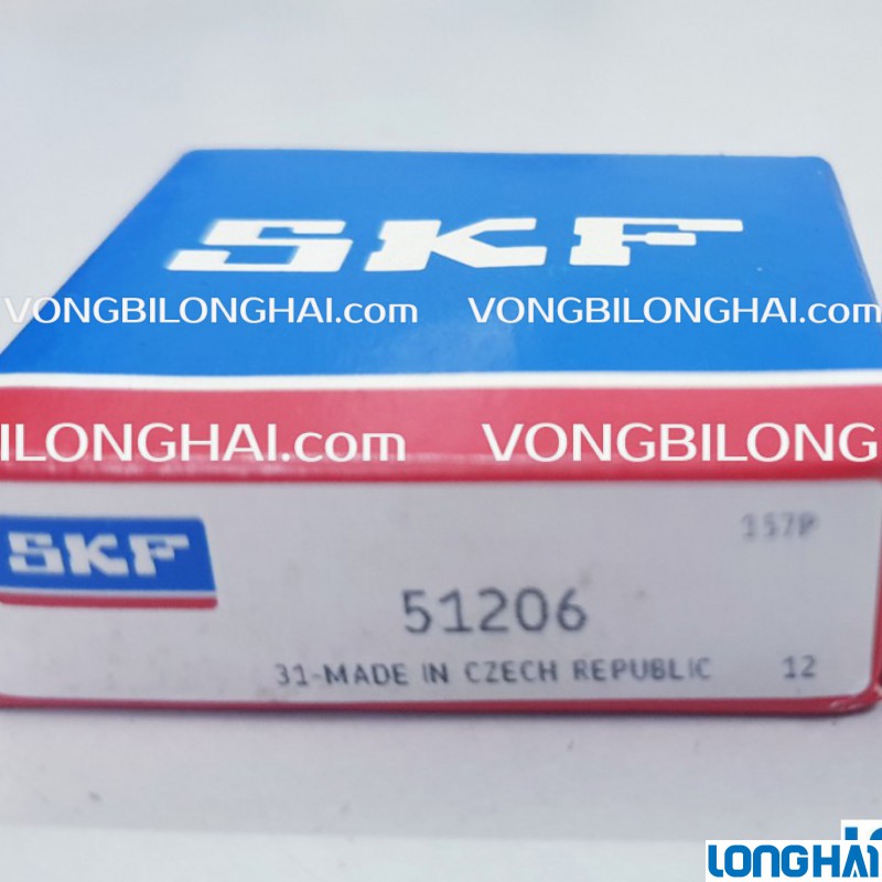 VÒNG BI TÌ CHẶN SKF 51206 CHÍNH HÃNG|SKF Long Hải: Vòng bi SKF - Đại lý uỷ quyền SKF chính hãng