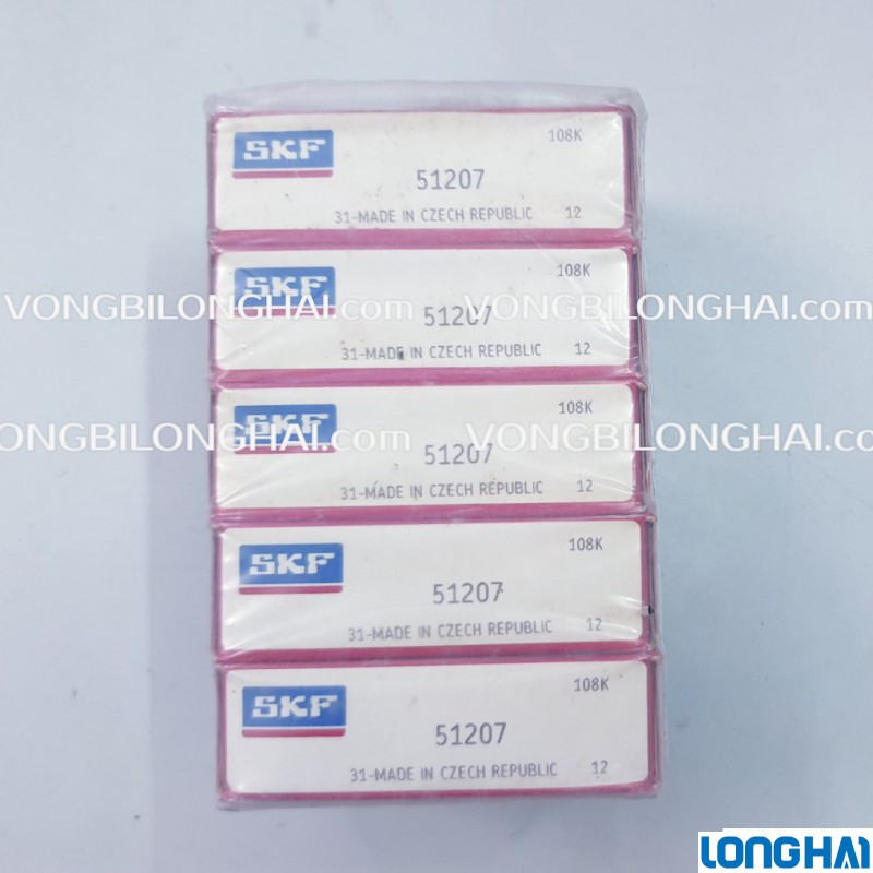 VÒNG BI TÌ CHẶN SKF 51207 CHÍNH HÃNG