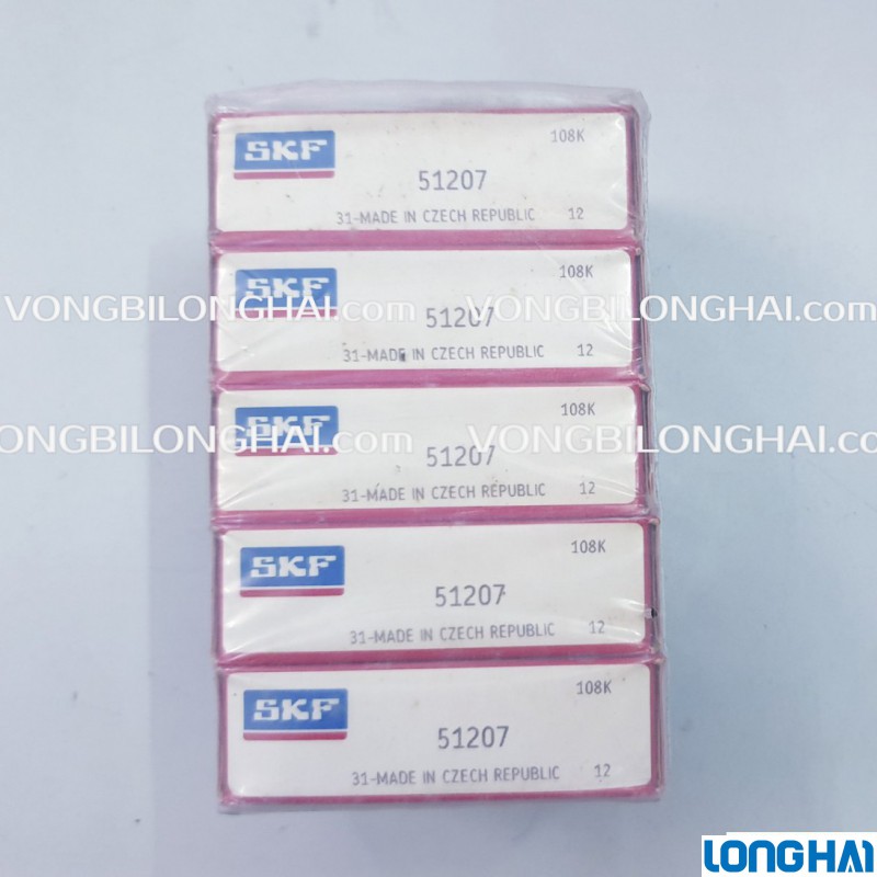 VÒNG BI TÌ CHẶN SKF 51207 CHÍNH HÃNG|SKF Long Hải: Vòng bi SKF - Đại lý uỷ quyền SKF chính hãng