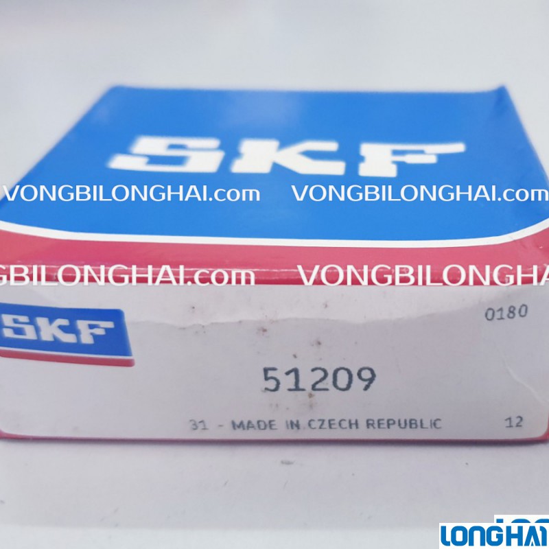 VÒNG BI TÌ CHẶN SKF 51209 CHÍNH HÃNG|SKF Long Hải: Vòng bi SKF - Đại lý uỷ quyền SKF chính hãng