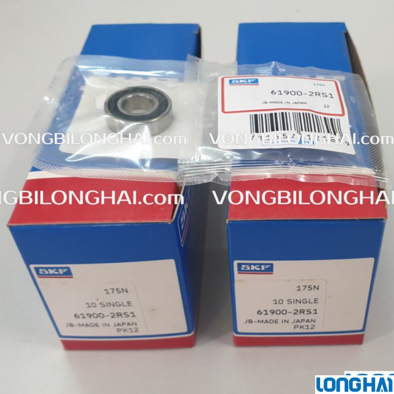 VÒNG BI CẦU SKF 61900-2RS1 CHÍNH HÃNG