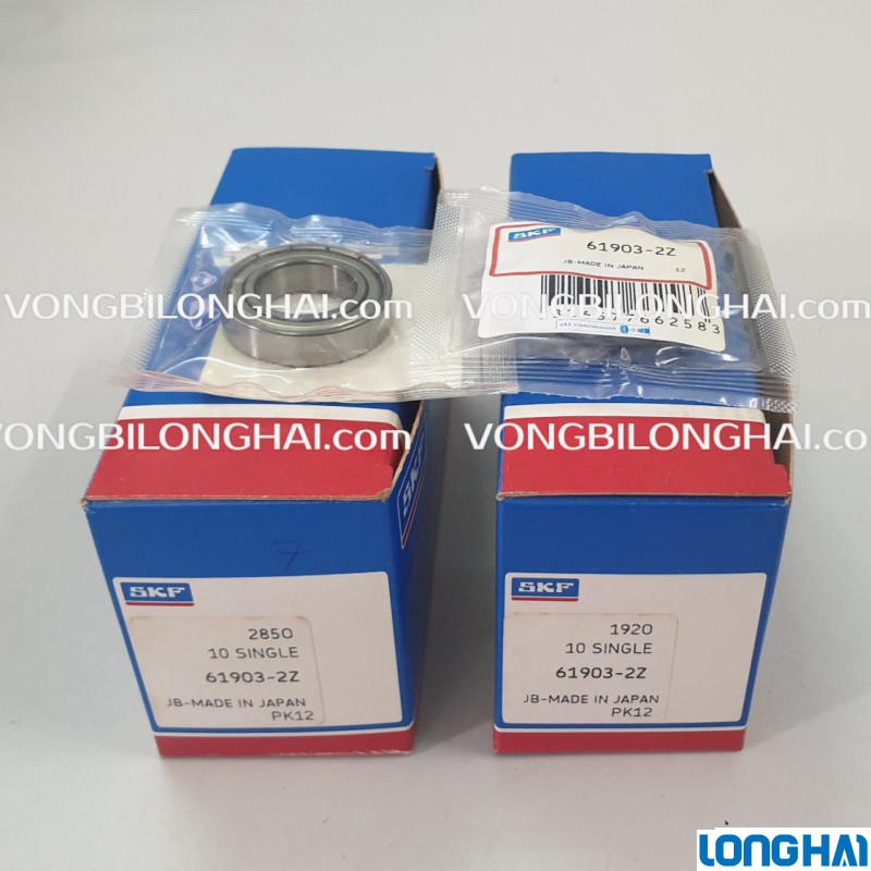 VÒNG BI CẦU SKF 61903-2Z CHÍNH HÃNG|SKF Long Hải: Vòng bi SKF - Đại lý uỷ quyền SKF chính hãng