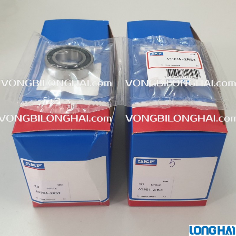 VÒNG BI CẦU SKF 61904-2RS1 CHÍNH HÃNG|SKF Long Hải: Vòng bi SKF - Đại lý uỷ quyền SKF chính hãng