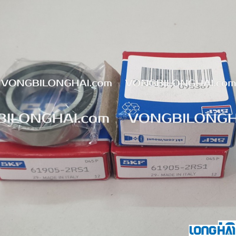 VÒNG BI CẦU SKF 61905-2RS1 CHÍNH HÃNG|SKF Long Hải: Vòng bi SKF - Đại lý uỷ quyền SKF chính hãng