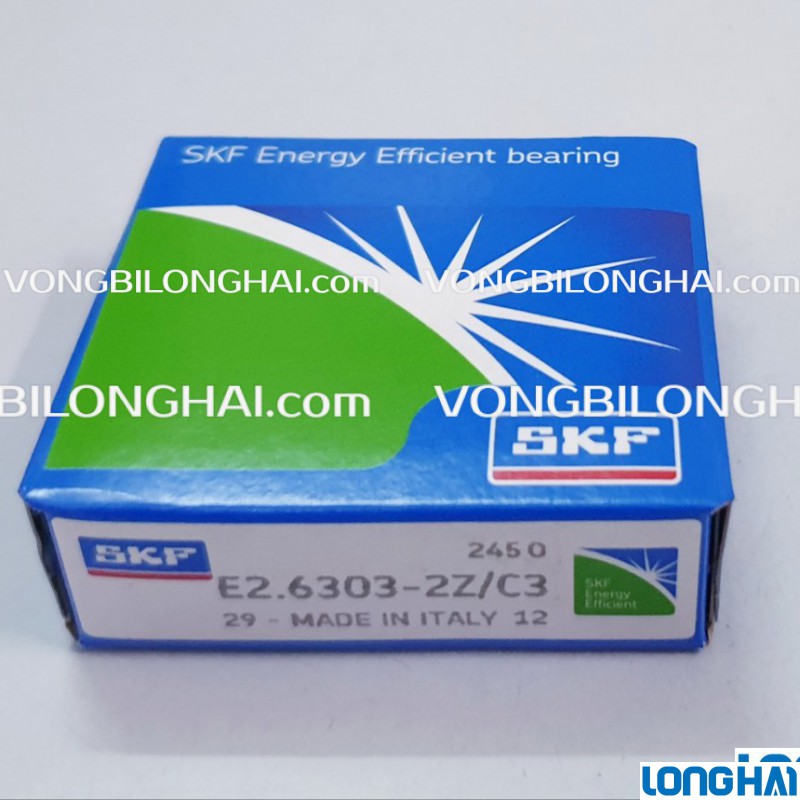 VÒNG BI CẦU SKF E2.6303-2Z/C3 CHÍNH HÃNG