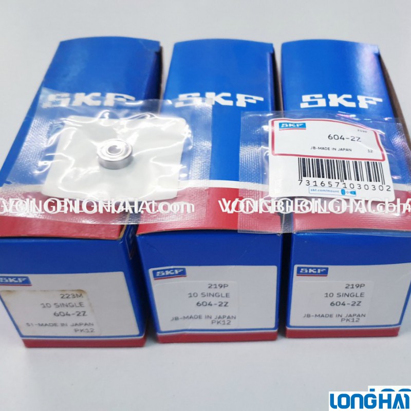 VÒNG BI CẦU SKF 604-2Z CHÍNH HÃNG|SKF Long Hải: Vòng bi SKF - Đại lý uỷ quyền SKF chính hãng