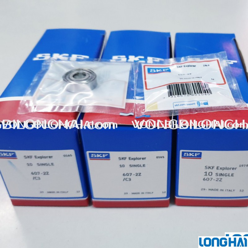 VÒNG BI CẦU SKF 607-2Z CHÍNH HÃNG|SKF Long Hải: Vòng bi SKF - Đại lý uỷ quyền SKF chính hãng