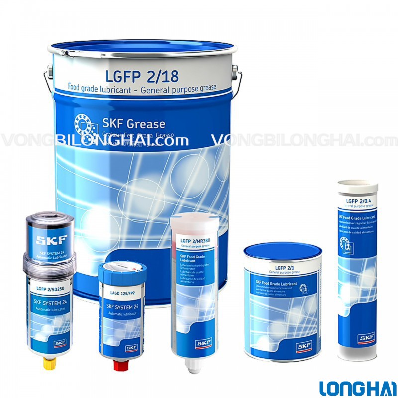 MỠ THỰC PHẨM LGFP 2 SKF CHÍNH HÃNG|SKF Long Hải: Vòng bi SKF - Đại lý uỷ quyền SKF chính hãng