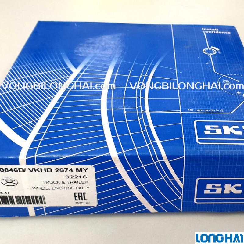 VÒNG BI CÔN XE TẢI BT1-0846 B (32216)|SKF Long Hải: Vòng bi SKF - Đại lý uỷ quyền SKF chính hãng