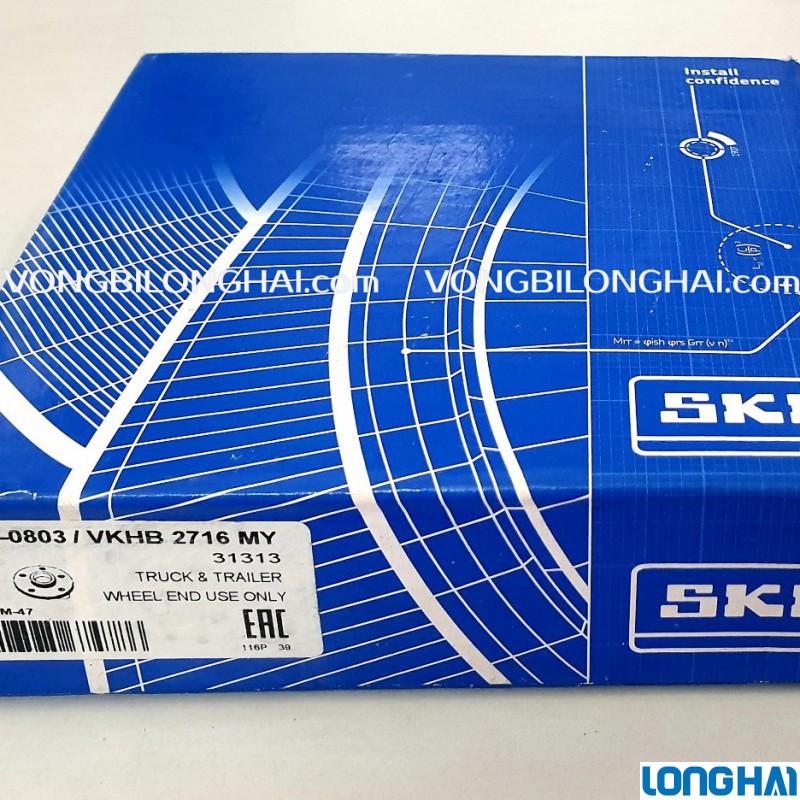 VÒNG BI CÔN XE TẢI BT1-0803 (31313)|SKF Long Hải: Vòng bi SKF - Đại lý uỷ quyền SKF chính hãng