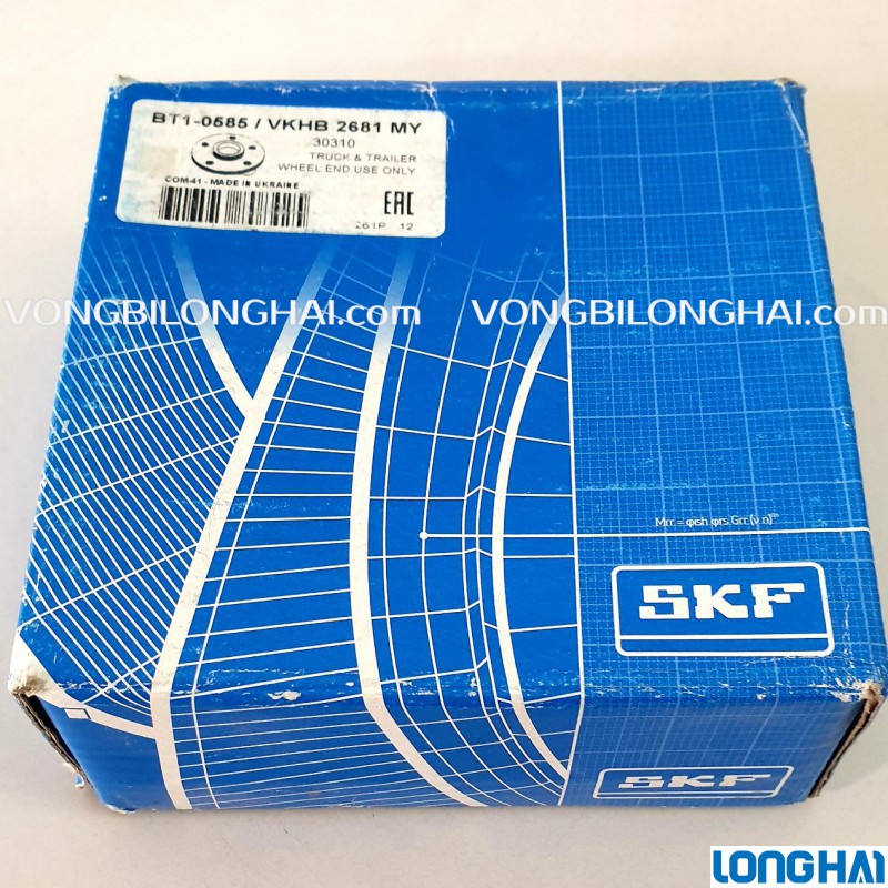 VÒNG BI CÔN XE TẢI BT1-0585 (30310)|SKF Long Hải: Vòng bi SKF - Đại lý uỷ quyền SKF chính hãng